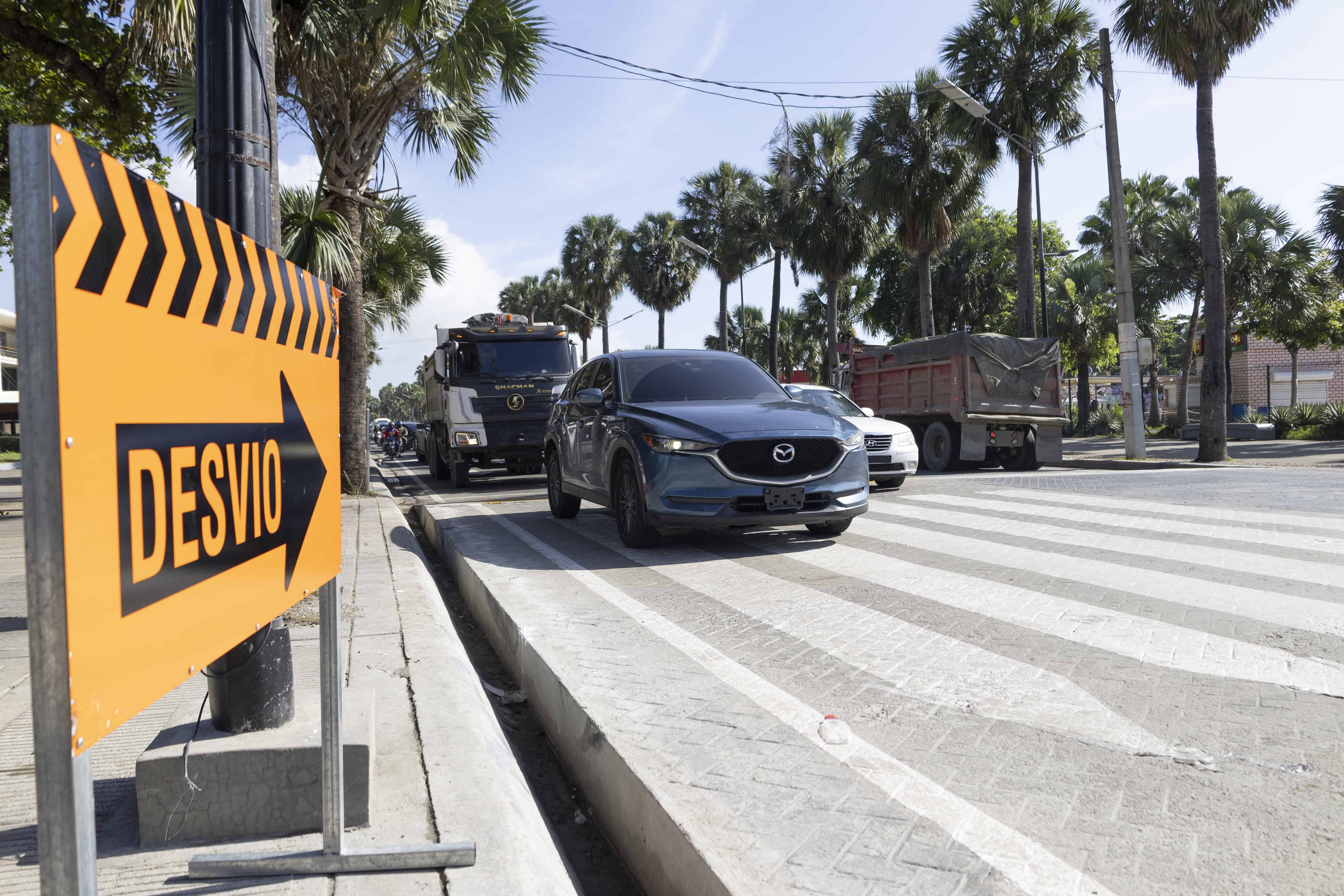 La estructura fue señalizada.