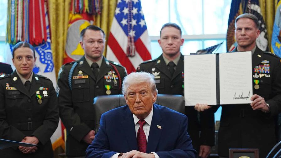 Trump firma orden ejecutiva para declarar al fentanilo como arma de destrucción masiva Trump firma orden ejecutiva para declarar al fentanilo como arma de destrucción masiva