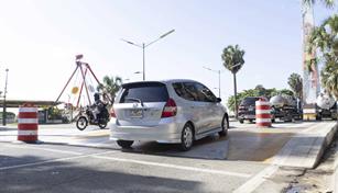 Extensi&oacute;n de rampas mejora fluidez vehicular en el Malec&oacute;n