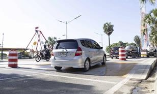 Extensi&oacute;n de rampas mejora fluidez vehicular en el Malec&oacute;n