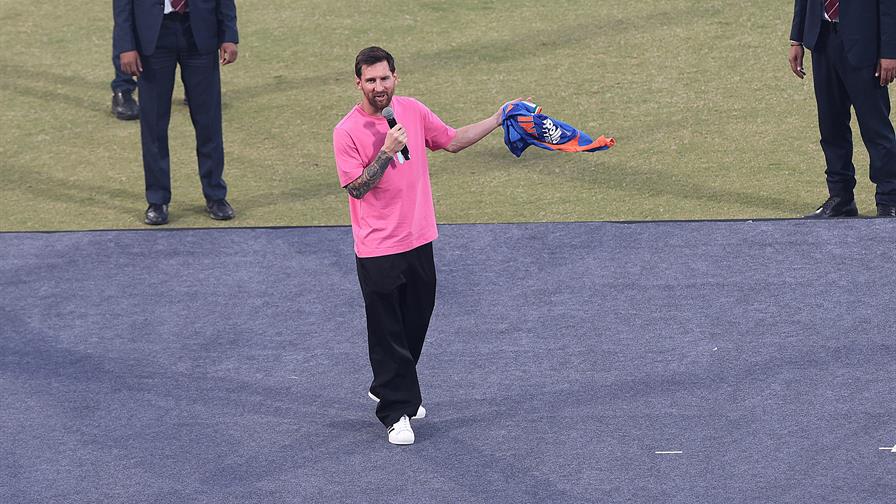 Una foto y un saludo con Messi en la India, una experiencia de más de 11.000 dólares Una foto y un saludo con Messi en la India, una experiencia de más de 11.000 dólares