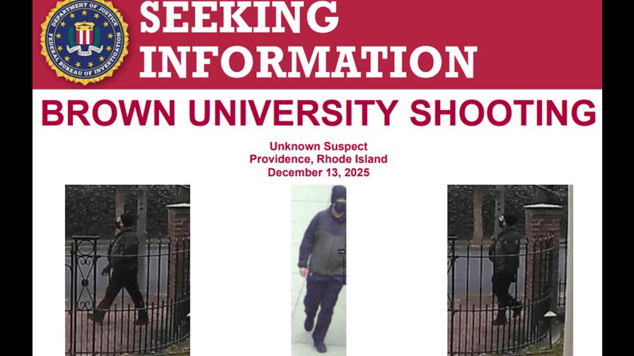 Autoridades dan a conocer m&aacute;s im&aacute;genes del sospechoso del tiroteo en la Universidad Brown