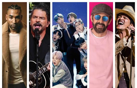 Las estrellas de la música que los dominicanos quieren ver en el próximo Festival Presidente