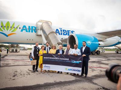 Aerodom anuncia nueva ruta Francia-Samaná con Air Caraïbes