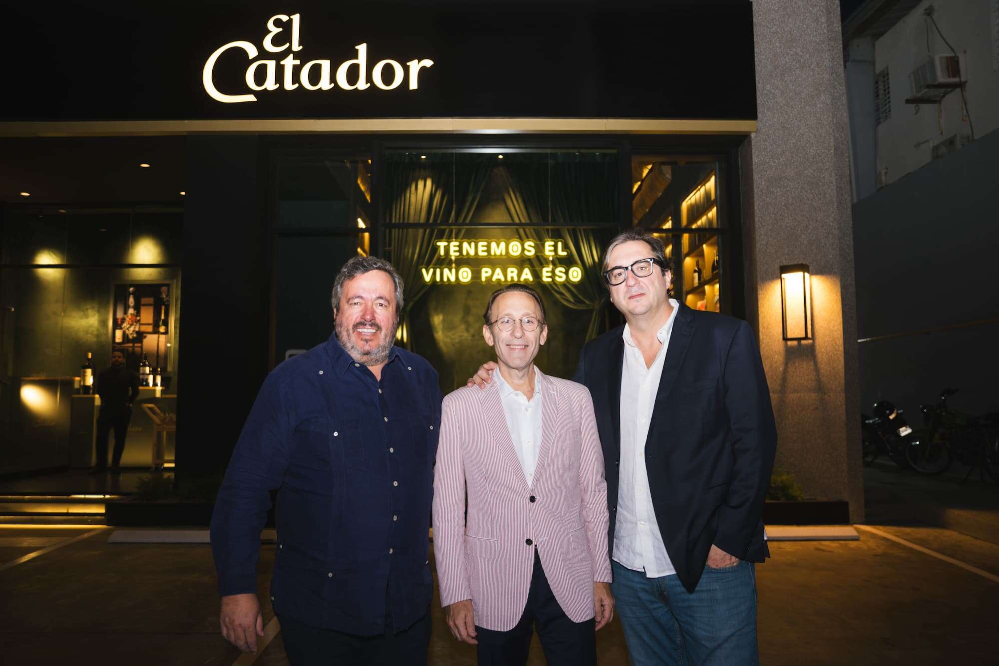 Ignacio &acute;Nacho&acute; Arzuaga, Giuseppe Bonarelli y Juan Muga.