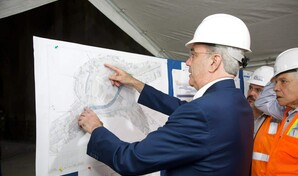 Luis Abinader anuncia inauguraci&oacute;n este fin de semana del t&uacute;nel de la Plaza de la Bandera