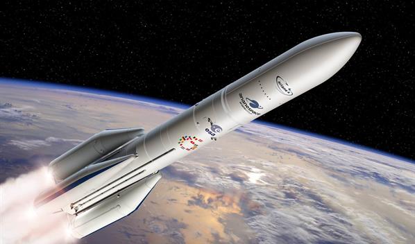 Un cohete Ariane 6 lanza desde la Guayana dos nuevos sat&eacute;lites del sistema Galileo