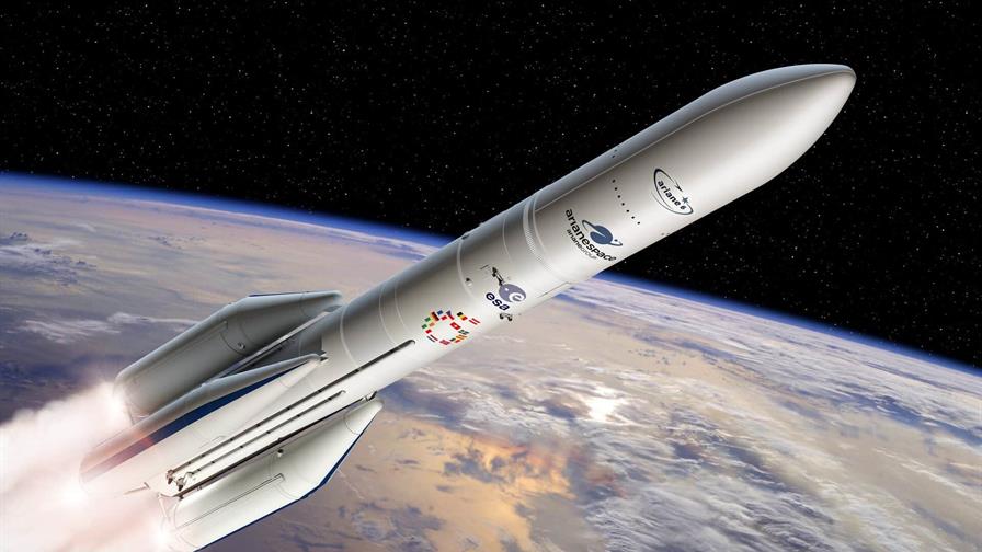 Un cohete Ariane 6 lanza desde la Guayana dos nuevos sat&eacute;lites del sistema Galileo