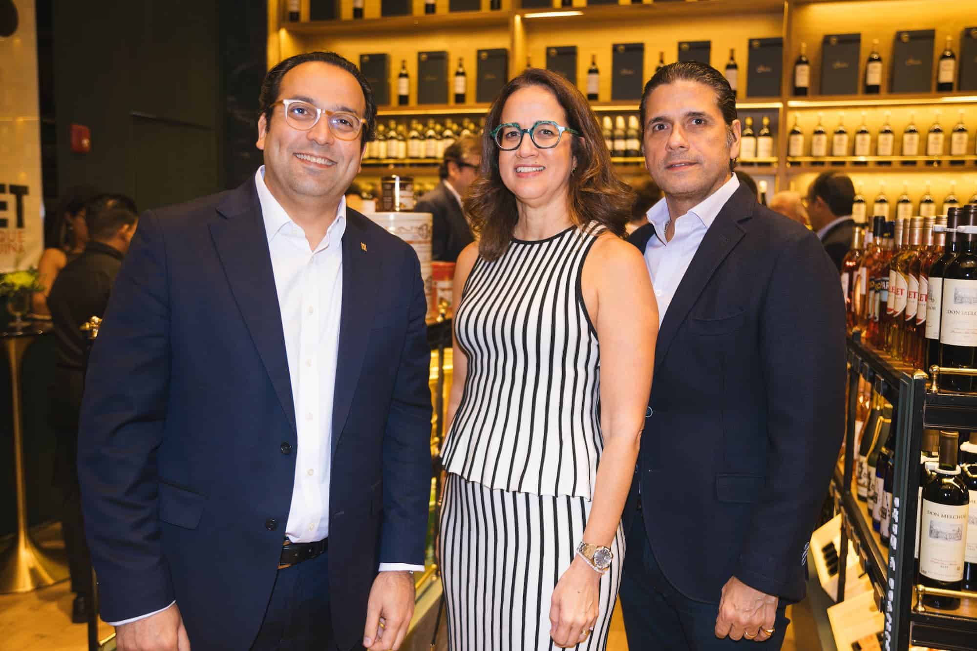 Jorge Jana, Lina Garc&iacute;a y Miguel Blasco.