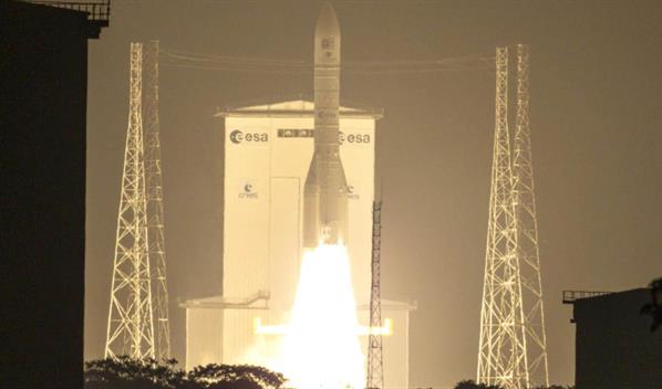 El cohete Ariane 6 completa con &eacute;xito el lanzamiento de dos sat&eacute;lites Galileo