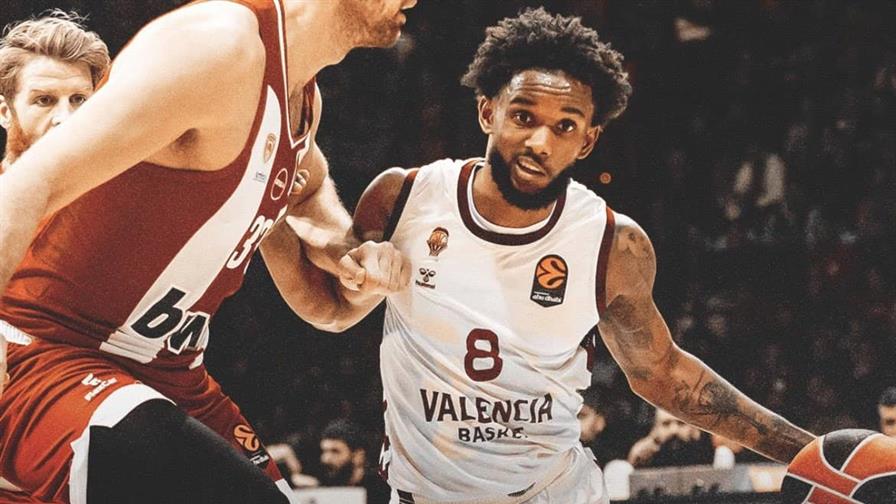 Jean Montero marc&oacute; 13 puntos en el triunfo de Valencia en Euroliga