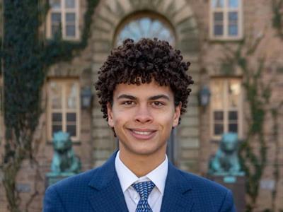 La historia de Dylan Santorini: dominicano en Princeton y redes social