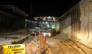 Gobierno prev&eacute; abrir en 2026 el t&uacute;nel de la Luper&oacute;n bajo la Plaza de la Bandera