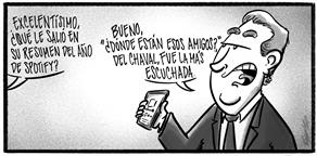 Caricatura de Noticiero Poteleche 19 diciembre 2025