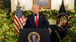 Trump abre su discurso a la naci&oacute;n atacando a los migrantes y al sistema pol&iacute;tico anterior