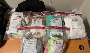 Arrestan a un franc&eacute;s en el AILA con prendas de vestir impregnadas de coca&iacute;na