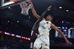 El Real Madrid gana una vibrante batalla ofensiva al París Basketball