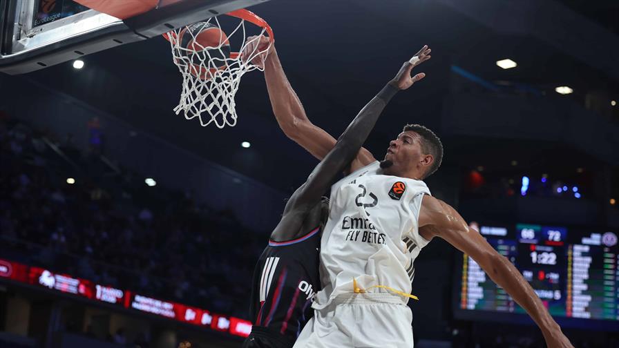 El Real Madrid gana una vibrante batalla ofensiva al París Basketball El Real Madrid gana una vibrante batalla ofensiva al París Basketball