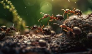 Las grandes colonias de hormigas priman la cantidad de obreras frente a la calidad