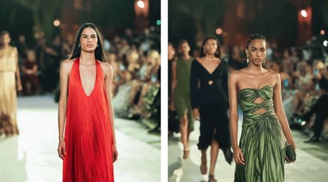 Puro poder dominicano: 51 modelos brillaron en el desfile Pre-Fall 2026 de &Oacute;scar de la Renta