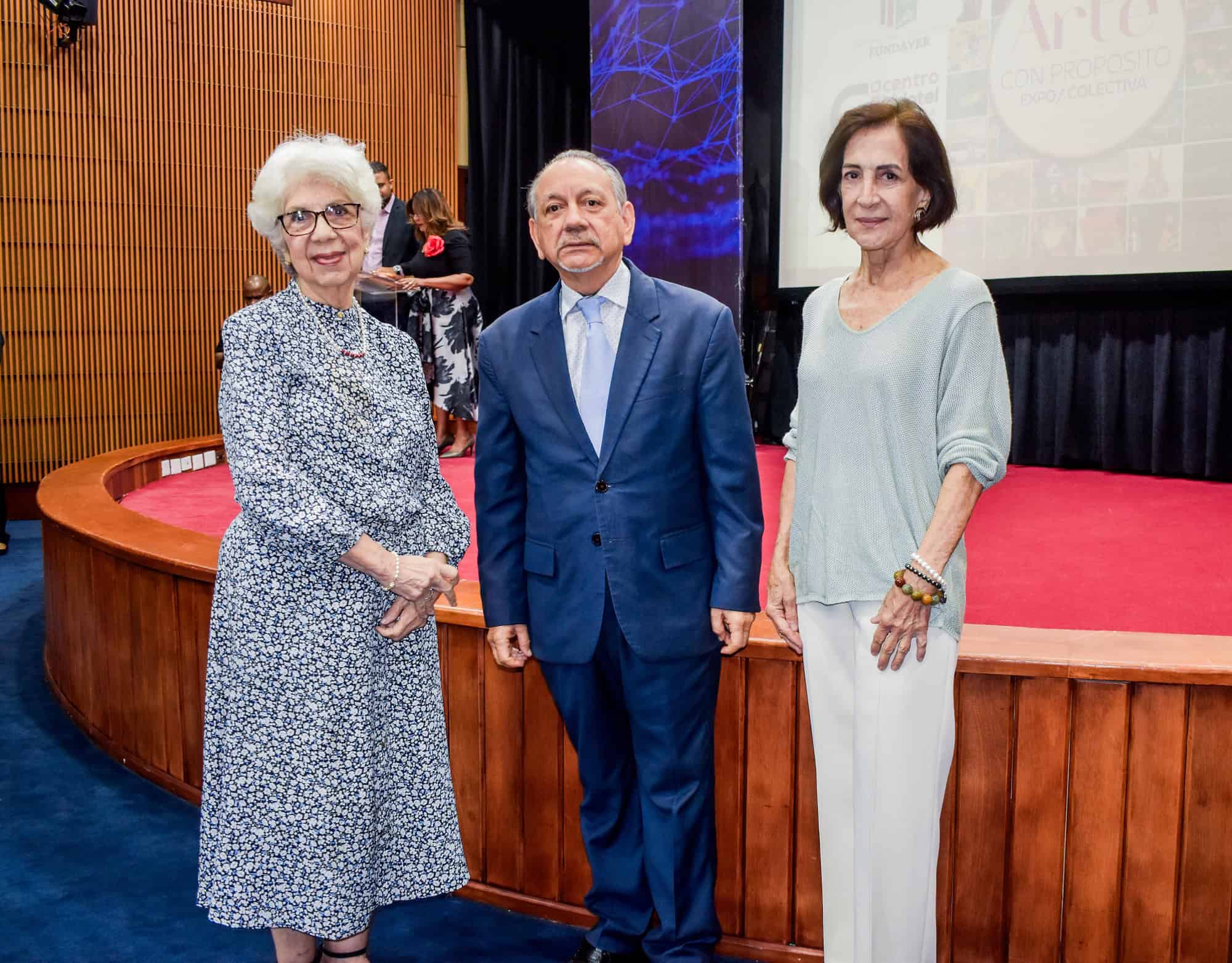 Asia de Azar, Diógenes Núñez y Amaya Salazar.