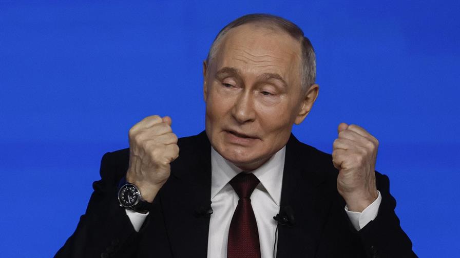 Putin se emociona al hablar de los soldados que combaten en Ucrania Putin se emociona al hablar de los soldados que combaten en Ucrania