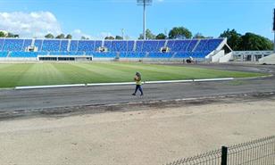 La Pista del Estadio Ol&iacute;mpico F&eacute;lix S&aacute;nchez ser&aacute; Mondo, igual a la que se mont&oacute;n en Par&iacute;s 2024