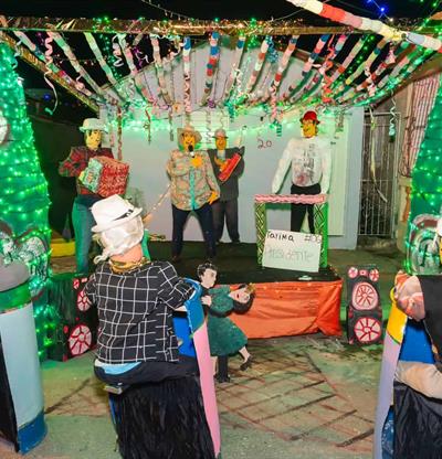 La alegr&iacute;a de la ruta navide&ntilde;a invade Santiago en el Centro Le&oacute;n