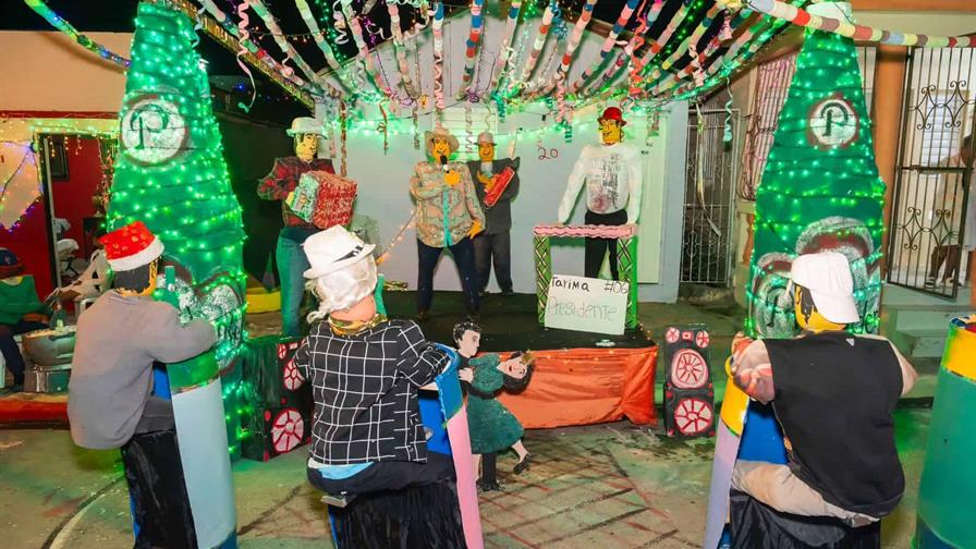 La alegría de la Ruta navideña Centro León invade Santiago