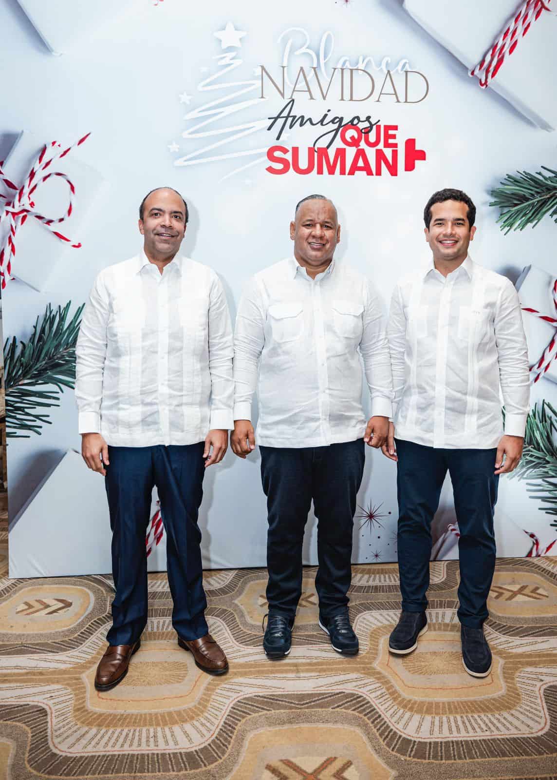 Samuel Pereyra, Ruddy de los Santos y Omar Fernández