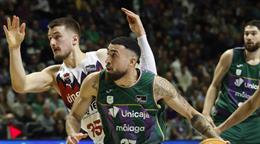 El dominicano Chris Duarte (Unicaja), Mejor Jugador de la und&eacute;cima jornada