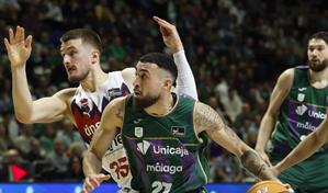 El dominicano Chris Duarte (Unicaja), Mejor Jugador de la und&eacute;cima jornada