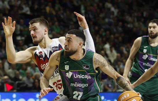 El dominicano Chris Duarte (Unicaja), Mejor Jugador de la und&eacute;cima jornada