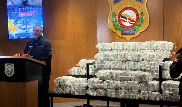 DNCD ocupa 251 paquetes de coca&iacute;na en cargamento con destino a Puerto Rico