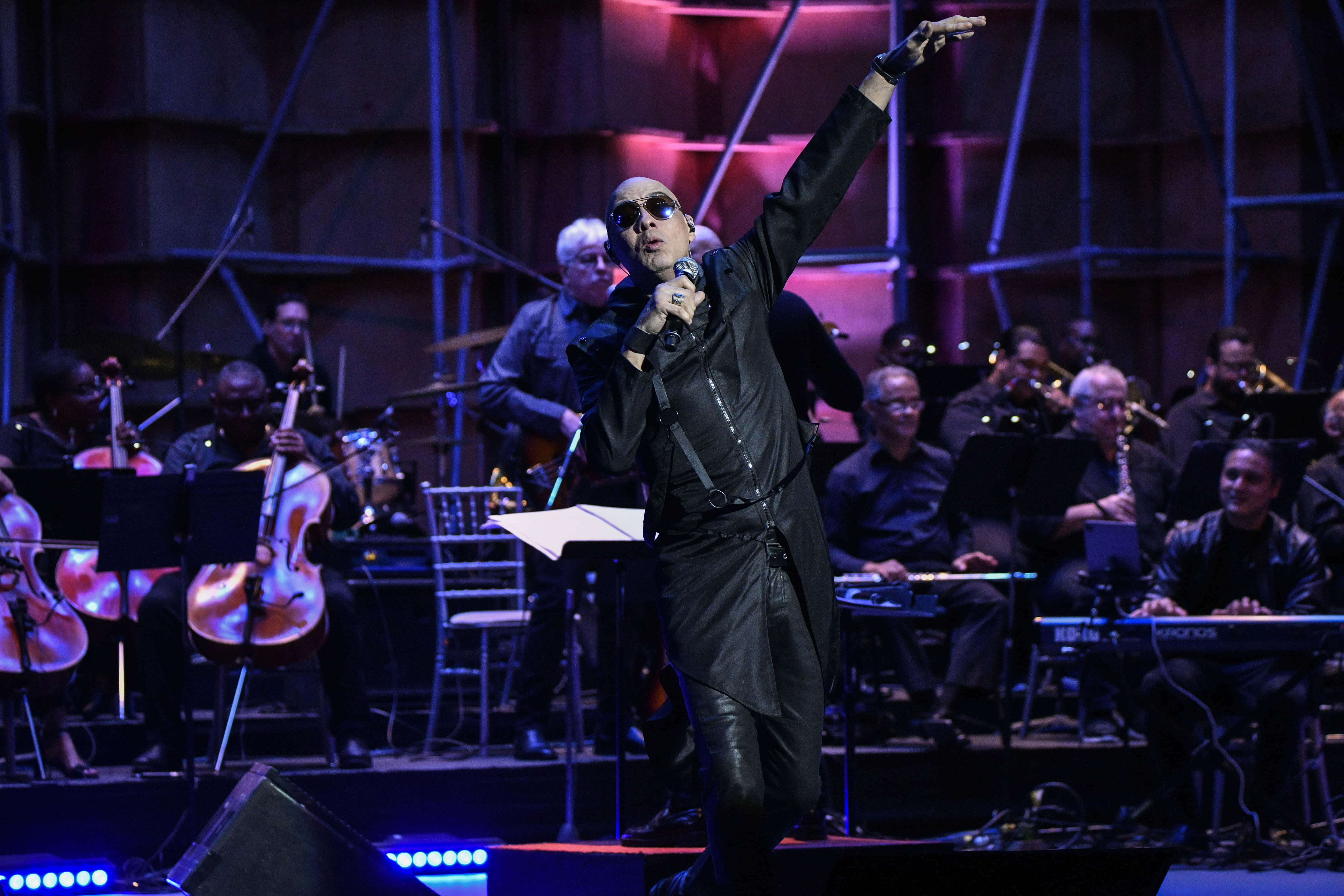 Máximo Martínez en Rock Sinfónico 2025.