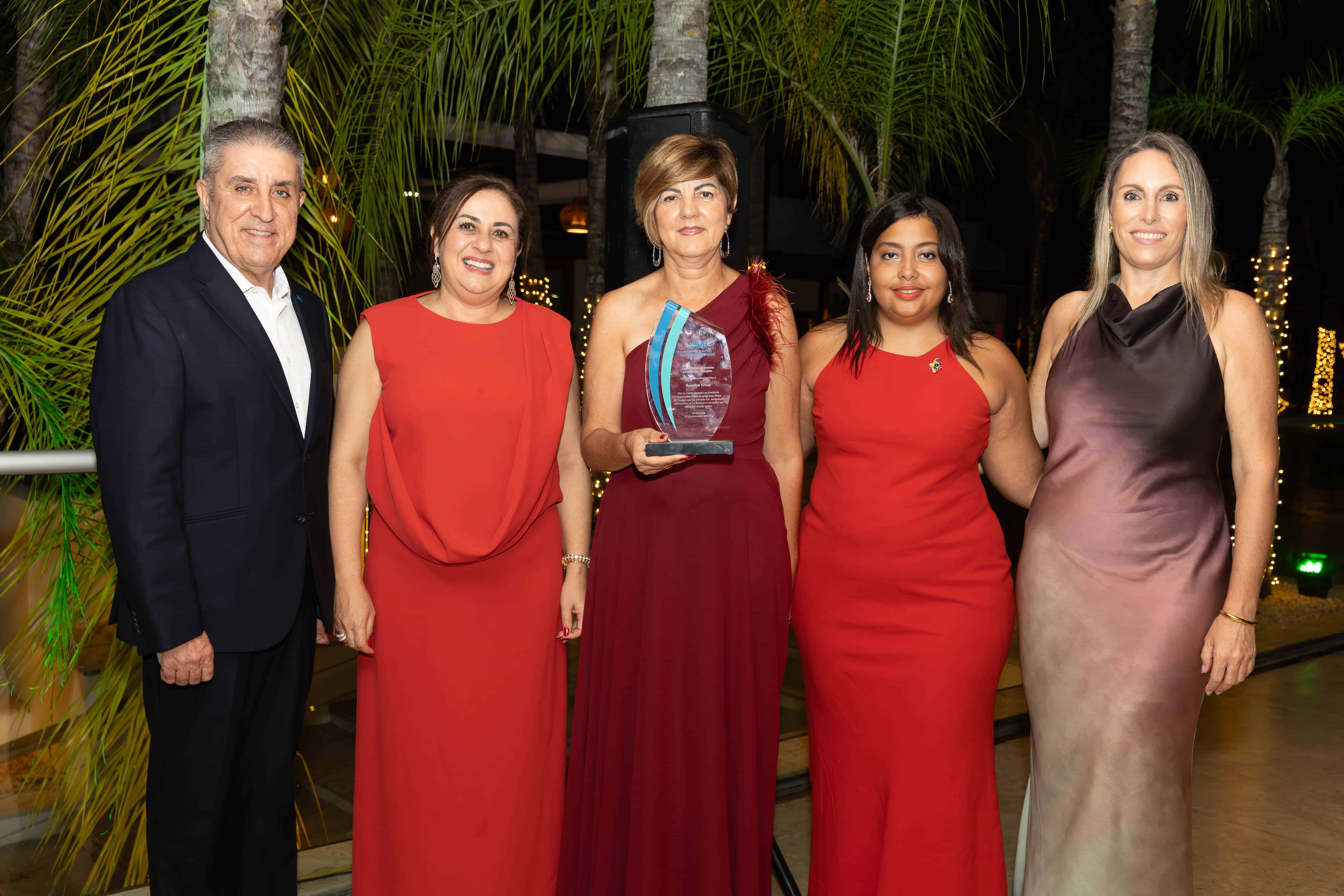 Andrés Fernádez, Maria José Berbel,  Helena Santos, Luz Valentina Lantigua y Ana García-Sotoca.