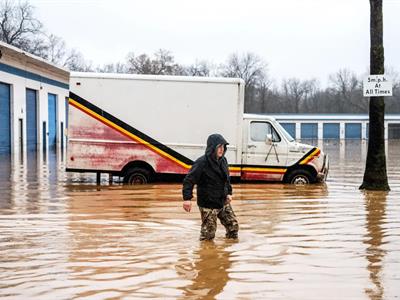 Al menos un muerto por fuerte tormenta en California