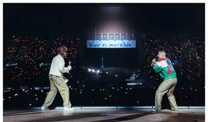 Bad Bunny y J Balvin sellan su reconciliaci&oacute;n con un reencuentro hist&oacute;rico en M&eacute;xico