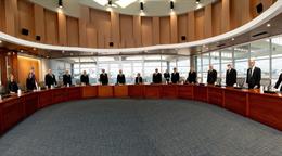 El Pleno de la Suprema Corte asigna salas a los cinco nuevos jueces