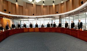 El Pleno de la Suprema Corte asigna salas a los cinco nuevos jueces