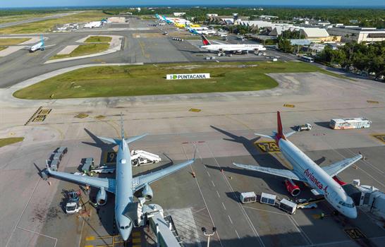 El Aeropuerto de Punta Cana supera los 896 vuelos en una semana