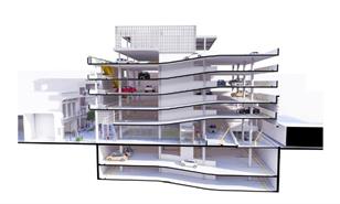 Parqueo de la Jos&eacute; Reyes contar&aacute; con 242 espacios y &aacute;rea comercial en la azotea