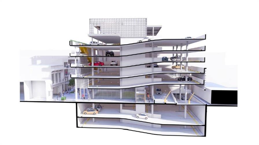 Parqueo de la Jos&eacute; Reyes contar&aacute; con 242 espacios y &aacute;rea comercial en la azotea