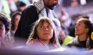 La activista Greta Thunberg, detenida en Londres por apoyar a presos de Acci&oacute;n Palestina