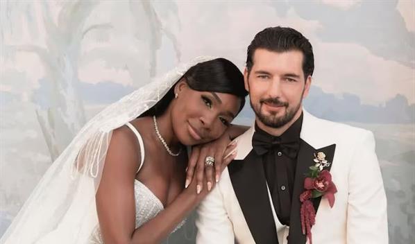 La tenista Venus Williams contrae matrimonio con el actor Andrea Preti