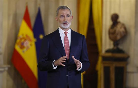 El rey de Espa&ntilde;a advierte de una crisis de confianza en las democracias