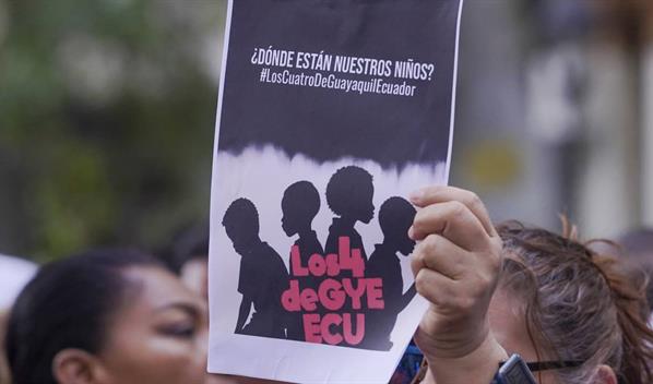 Familias de los 4 menores desaparecidos por militares en Ecuador: hoy se hizo justicia