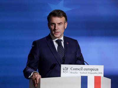 Macron critica el veto de Trump a Thierry Breton y otros funcionarios