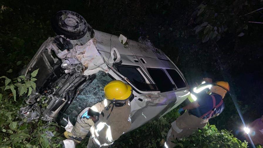 Cuatro personas resultan heridas en accidente de tr&aacute;nsito en La Altagracia