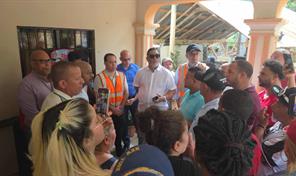 Coraasan resarcir&aacute; da&ntilde;os a propietarios de viviendas tras aver&iacute;a en tuber&iacute;a del acueducto Cibao